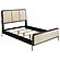 Arini 56-inch Panel Bed Cream and Black by Coaster