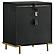 Arini 3-drawer Nightstand Bedside Table w/USB Outlet Black by Coaster