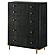 Arini 5-drawer Bedroom Chest Black by Coaster
