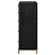 Arini 5-drawer Bedroom Chest Black by Coaster