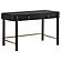 Arini 2-piece Makeup Vanity Table w/Mirror Set Black by Coaster