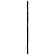Arini Cane Weave Full Length Standing Floor Mirror Black by Coaster