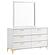 Kendall 6-drawer Dresser w/Mirror White by Coaster