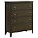 Wilkes Upholstered Bedroom Set Dark Cocoa by Coaster
