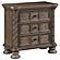 Emmett - Tufted Headboard Panel Bedroom Set - Walnut & Beige by Coaster