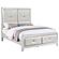 Larue - Upholstered Tufted Panel Bedroom Set - Silver by Coaster