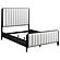 Brookmead Upholstered Bedroom Set Black by Coaster