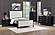 Brookmead Upholstered Bedroom Set Black by Coaster