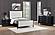 Brookmead 4-piece Upholstered Queen Bedroom Set Black by Coaster