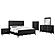 Brookmead 5-piece Queen Bedroom Set Black by Coaster