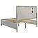 Veronica Eastern King Platform Storage Bed w/Upholstered LED Headboard Light Silver by Coaster