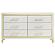 Lucia 6-drawer Bedroom Dresser White by Coaster