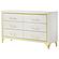 Lucia 6-drawer Bedroom Dresser White by Coaster