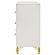 Lucia 6-drawer Bedroom Dresser White by Coaster
