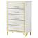 Lucia 5-drawer Bedroom Chest White by Coaster