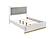 Caraway 5-piece Eastern King Bedroom Set w/LED Headboard White and Grey by Coaster