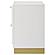 Caraway 2-drawer Nightstand Bedside Table White by Coaster
