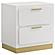 Caraway 2-drawer Nightstand Bedside Table White by Coaster