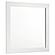 Caraway Dresser Mirror White by Coaster
