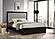 Caraway Queen Bed w/LED Headboard Black and Grey by Coaster