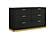 Caraway 5-piece Queen Bedroom Set w/LED Headboard Black and Grey by Coaster