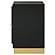 Caraway 2-drawer Nightstand Bedside Table Black by Coaster