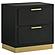 Caraway 2-drawer Nightstand Bedside Table Black by Coaster
