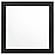 Caraway Dresser Mirror Black by Coaster