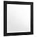 Caraway Dresser Mirror Black by Coaster
