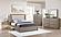 Kenora LED Storage Bedroom Set Barley Brown by Coaster