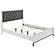 Sonora Upholstered Panel Bedroom Set White by Coaster