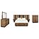 Terrace 6-piece Queen Panel Bedroom Set Ash Brown by Coaster