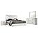 Ives 4-piece Queen Bedroom Set White High Gloss by Coaster