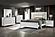 Marmore 5-piece Queen Bedroom Set White by Coaster