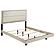 Trenton Wood Panel Bedroom Set Rustic Cream by Coaster