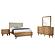 Robyn 4-piece Queen Bedroom Set Light Ash by Coaster