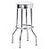 Retro 3-piece Round 1950s Bistro Pub Bar Table Set White by Coaster