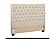 Chloe Tufted Upholstered Full Headboard Oatmeal by Coaster