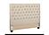 Chloe Tufted Upholstered Queen Headboard Oatmeal by Coaster