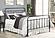 Livingston Twin Panel Metal Bed Dark Bronze by Coaster