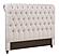 Devon Tufted Upholstered Eastern King Headboard Beige by Coaster