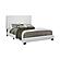 Mauve Queen Upholstered Bed White by Coaster