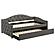 Sadie Upholstered Twin Daybed w/Trundle Grey by Coaster