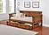 Oakdale Storage Trundle Kids Bed Twin Rustic Honey by Coaster