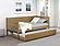 Calinda Wood Twin Daybed w/Trundle Natural by Coaster