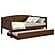 Bozeman Wood Twin Daybed w/Trundle Medium Walnut by Coaster