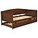 Bozeman Wood Twin Daybed w/Trundle Medium Walnut by Coaster