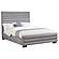Patricia 58-inch Boucle Upholstered Bed Grey by Coaster