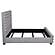Patricia 58-inch Boucle Upholstered Bed Grey by Coaster