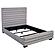 Patricia 58-inch Boucle Upholstered Bed Grey by Coaster